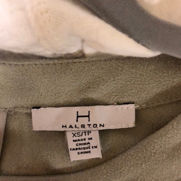 Gray suede top - Picture 3 of 5